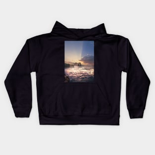 Sunset in the Ocean Kids Hoodie